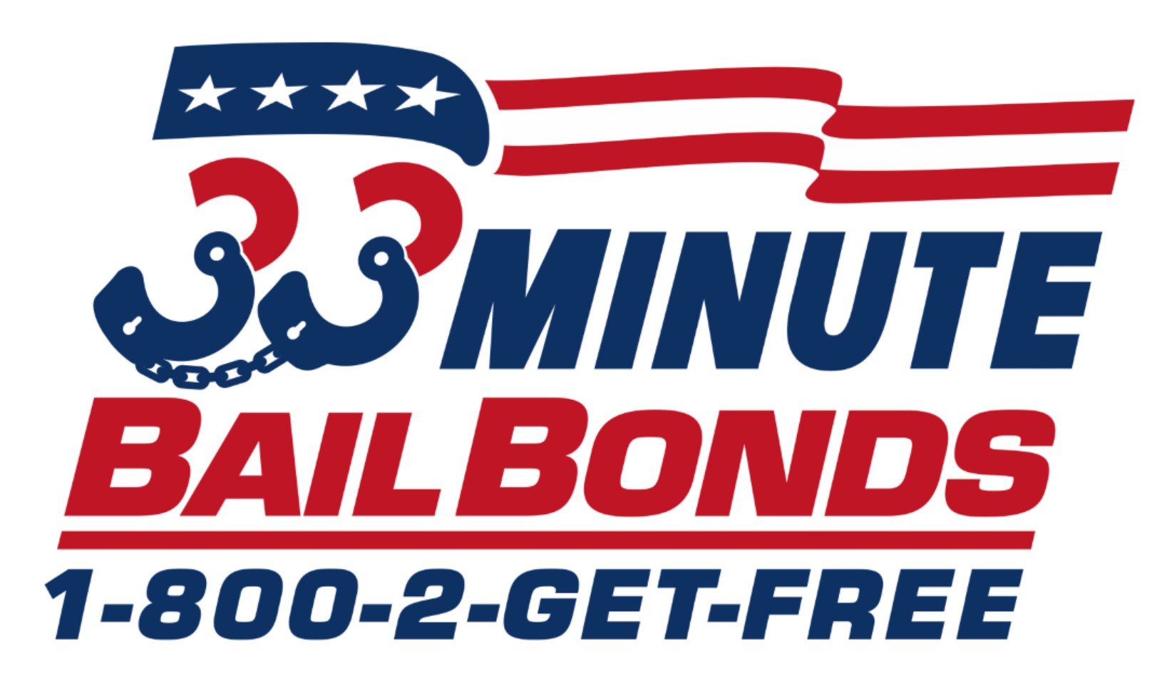 $1000 GOLD Sponsor - 33 Minute Bail Bonds/ Ben Burney - Logo