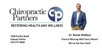 Hole Sign & Web Advertisement  - Chiropractic Partners - Logo