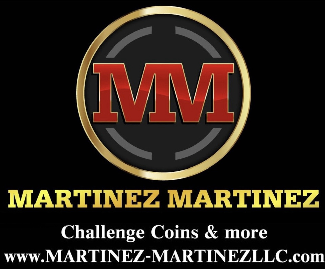 Executive Sponsor - Martinez Martinez Challenge Coins - Logo