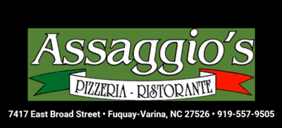 Hole Sign & Web Advertisement  - Assaggio's Pizzeria Ristorante - Logo