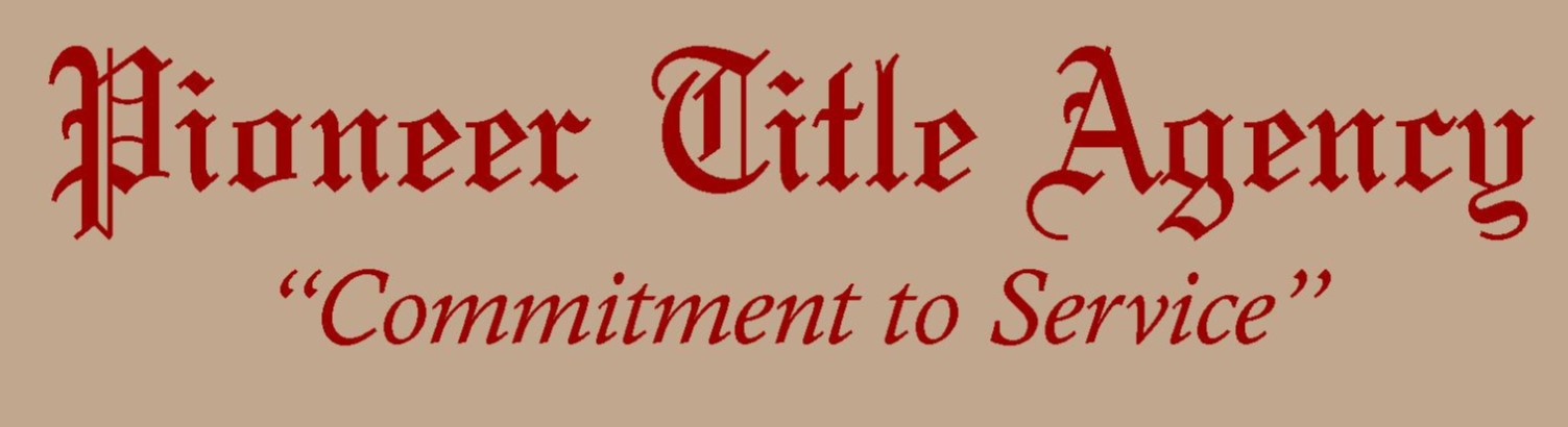 $500 SILVER Sponsor - Pioneer Title - Logo