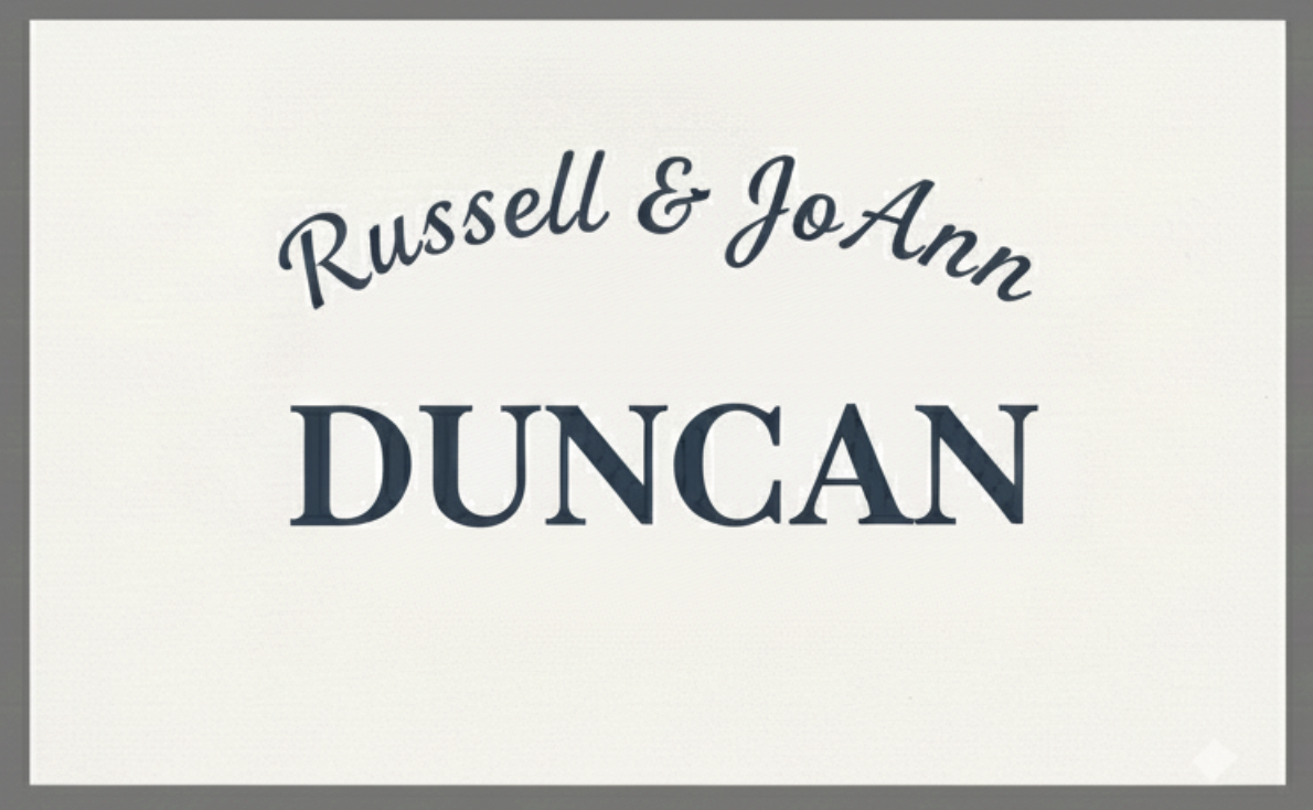Russell & JoAnn Duncan