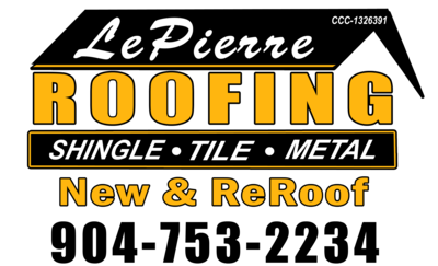 Cart Sponsor - LePierre Roofing - Logo
