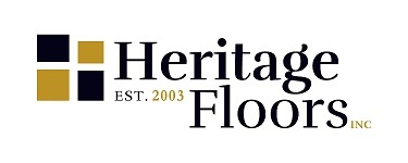 First Down Sponsor - Heritage Floors - Logo
