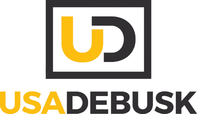 Golf Cart Sponsor - USA Debusk - Logo