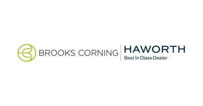 Frog Sponsor - Brooks Corning Company & Haworth - Logo