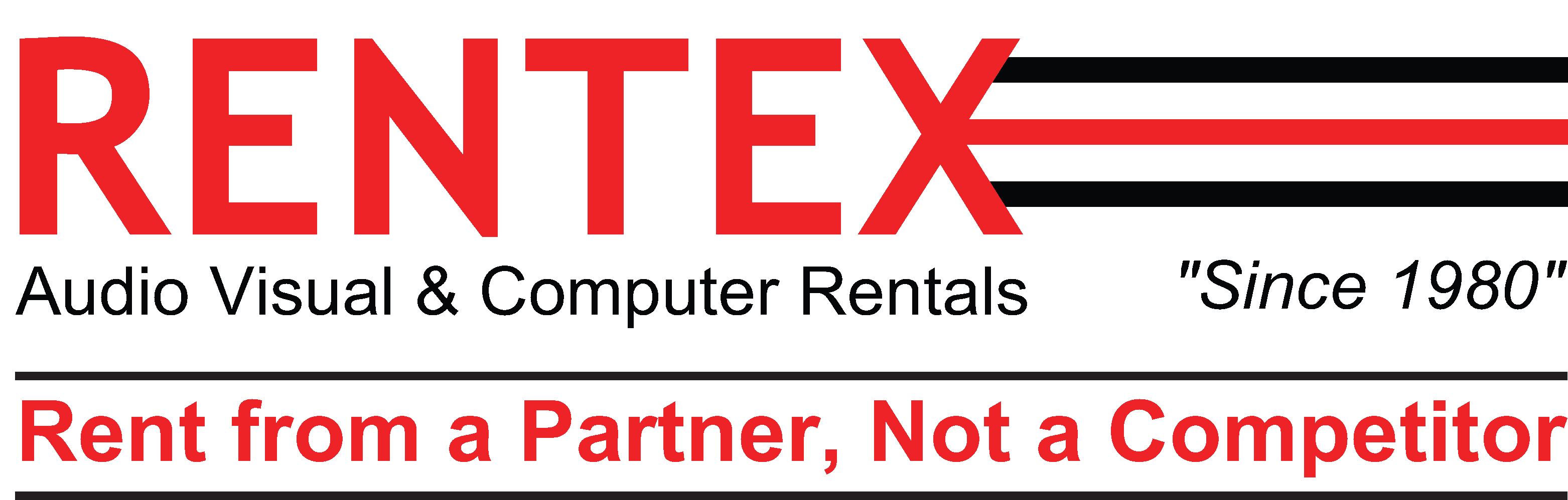 Sponsor - Rentex Audio Visual & Computer Rentals - Logo