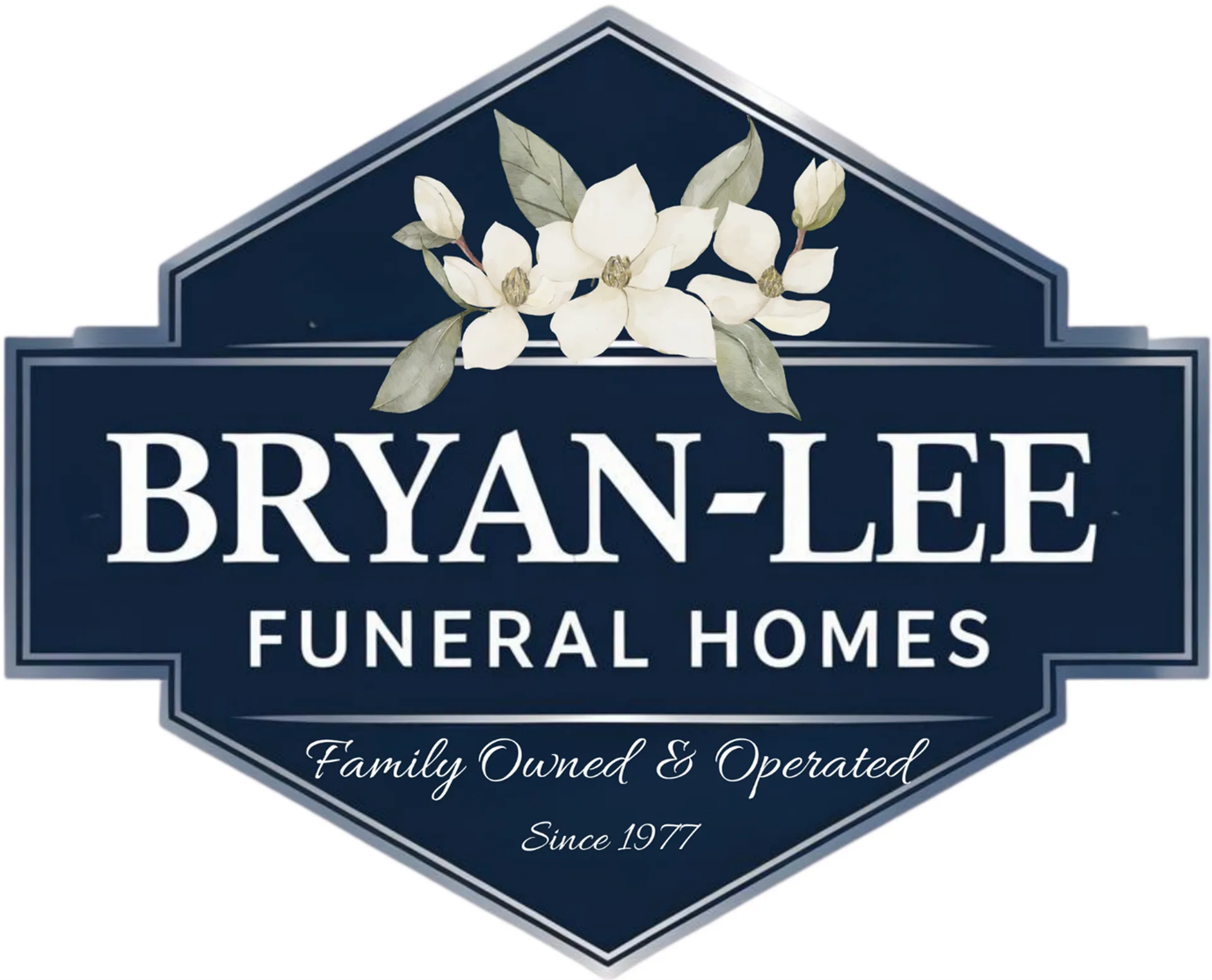 Hole Sign & Web Advertisement  - Bryan-Lee Funeral Homes - Logo