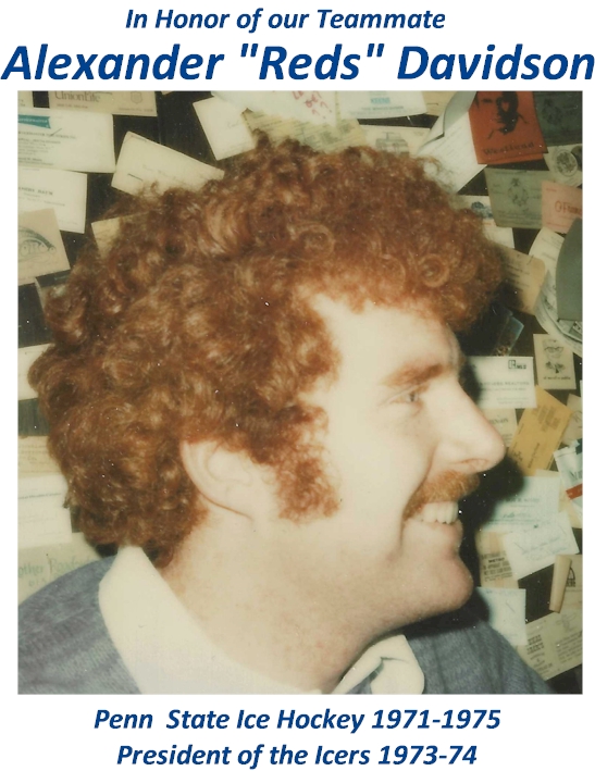 In Honor of Alexander "Reds" Davidson