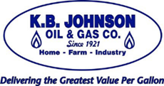 Hole Sign & Web Advertisement  - KB Johnson Oil and Gas Company - Logo
