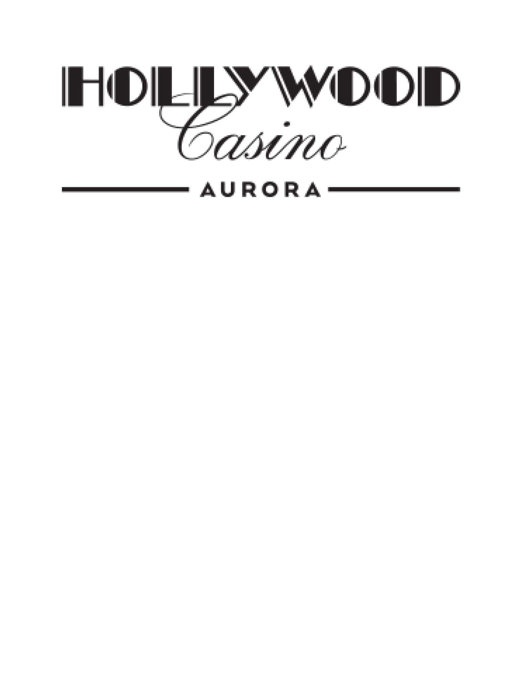 Silver Sponsor - Hollywood Casino - Logo