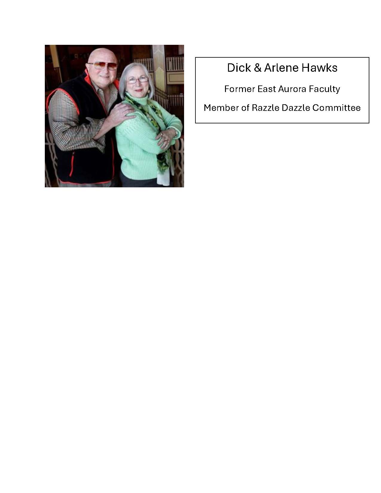 Beverage Sponsor - Dick & Arlene Hawks - Logo