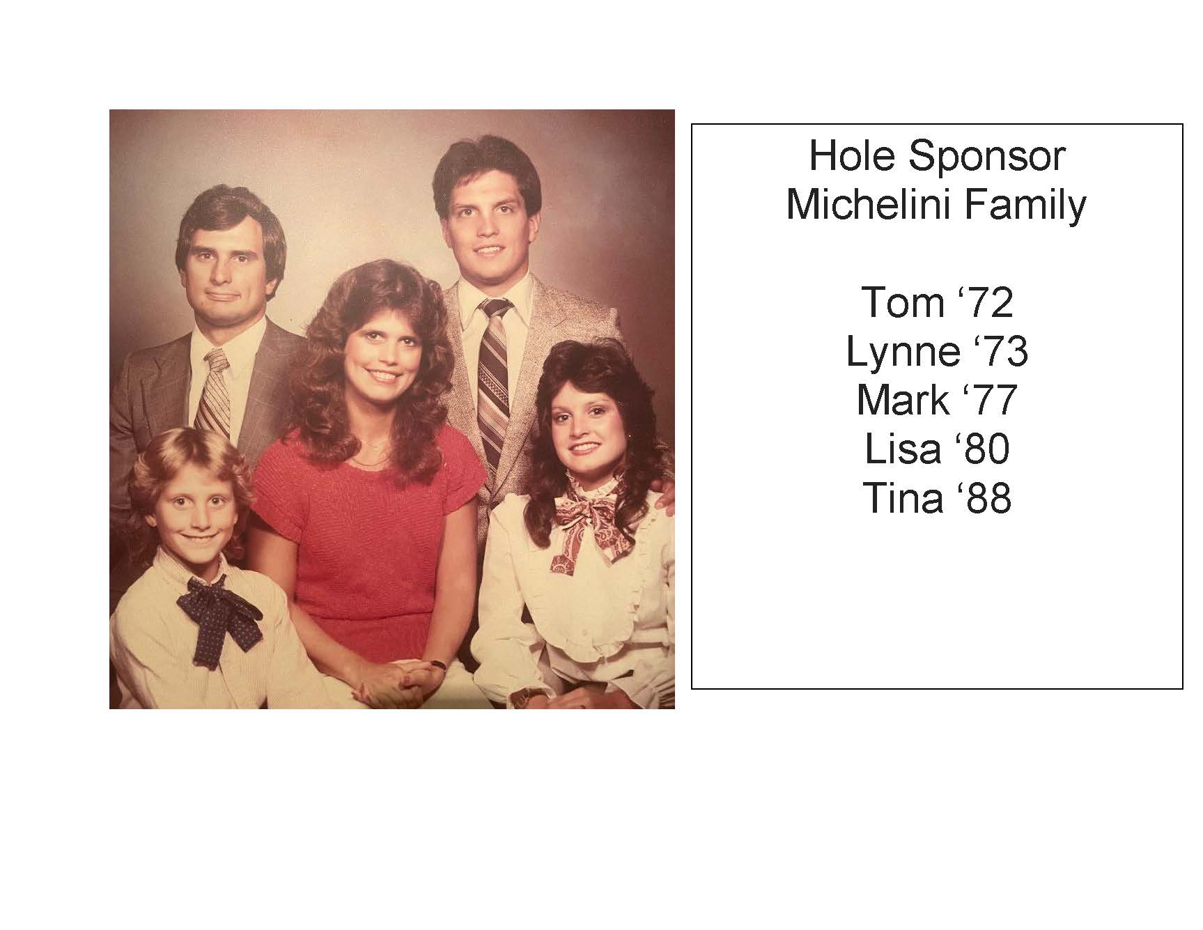 Hole Sponsor - Michelini Family - Logo