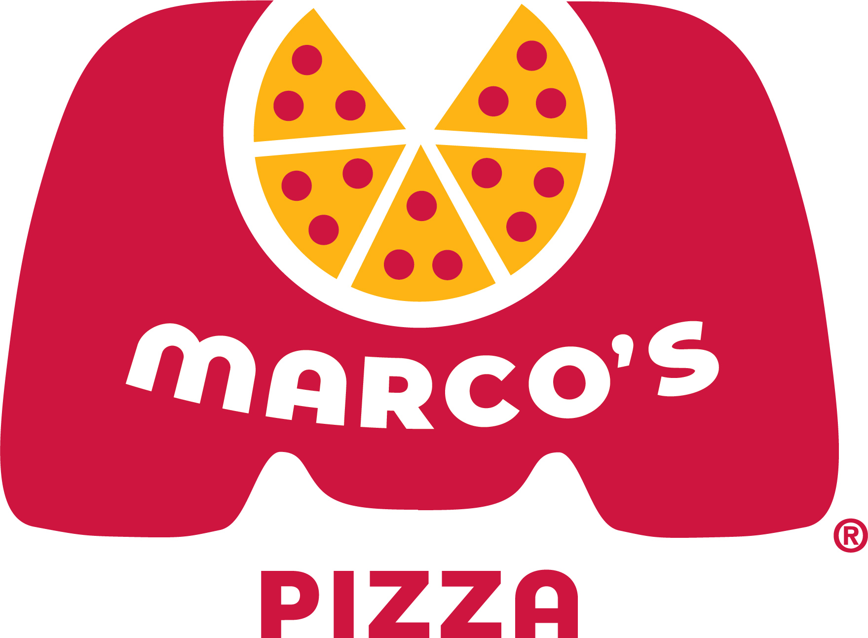 Hole Sponsor  - Marcos Pizza  - Logo