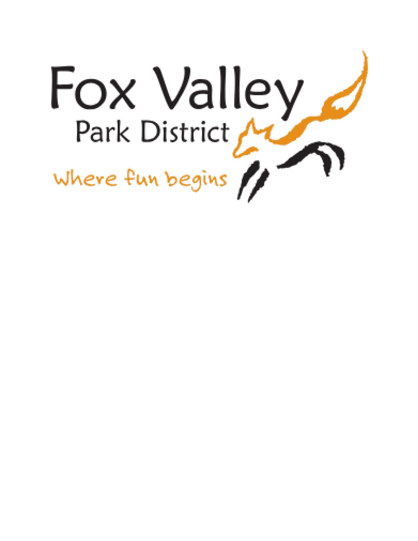 Hole Sponsor - Fox Valley Park District - Logo