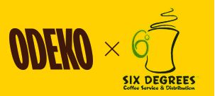 On Course Food Sponsor - Odeko - Six Degrees Coffee and Distribution - Logo
