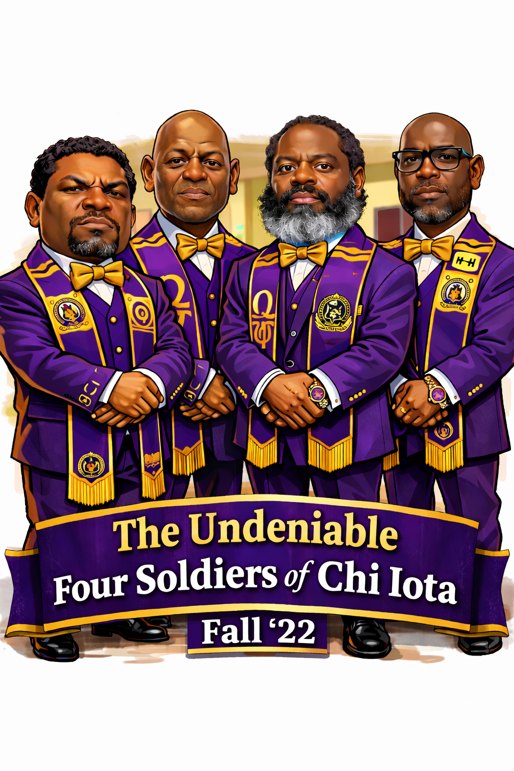 Hole Sponsor - The Undeniable Four Soldiers of Chi Iota Fall ’22 - Logo