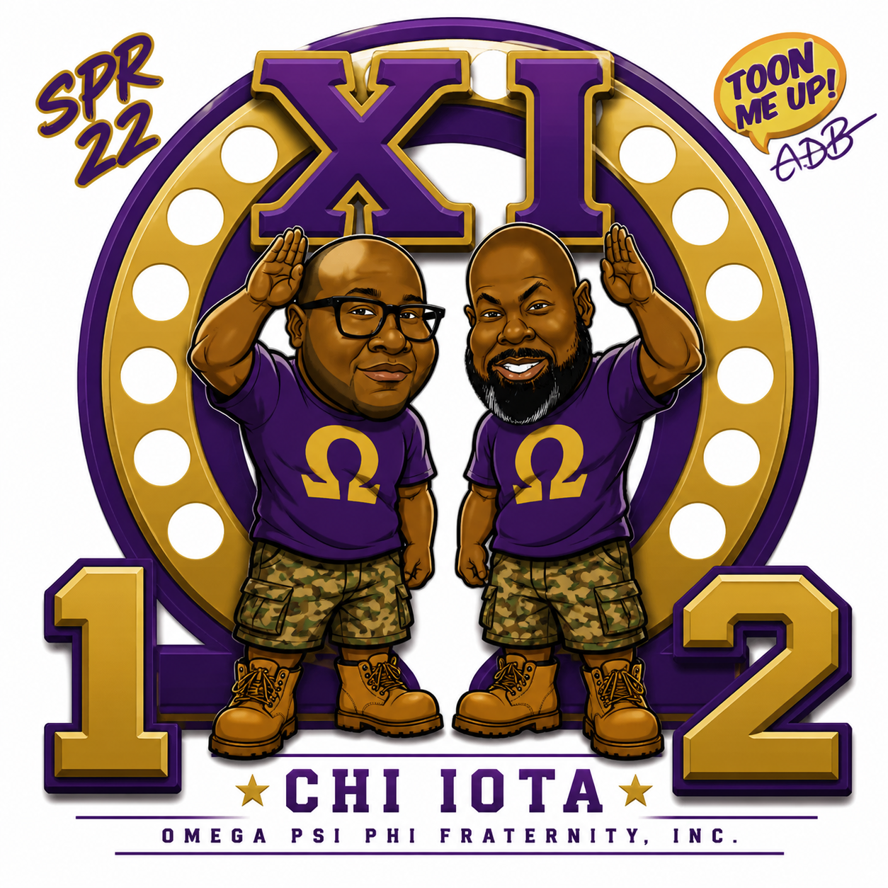 Hole Sponsor - Two Negative Gigabytes of Terror, Chi Iota, Spr. ’22 - Logo
