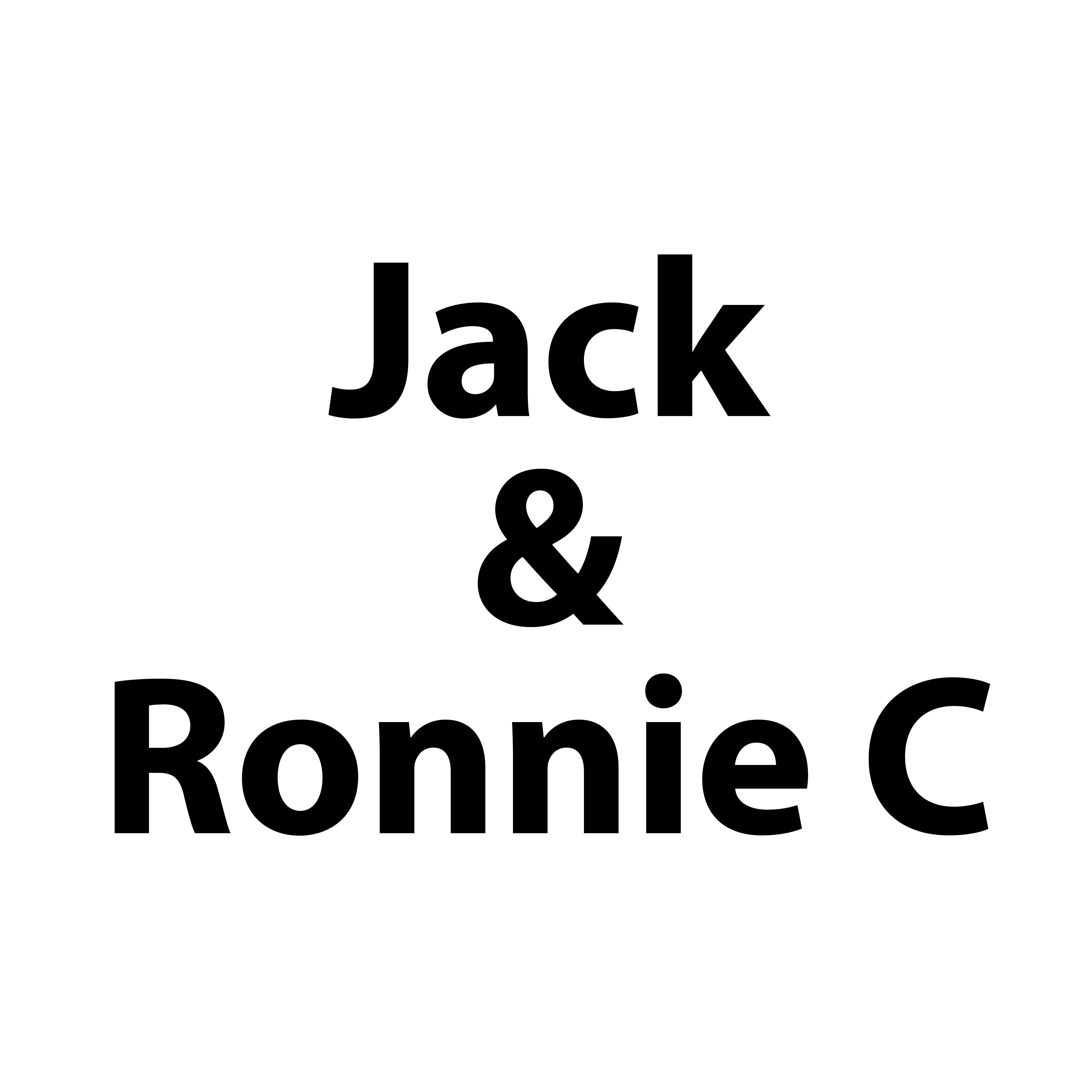 Jack & Ronnie C