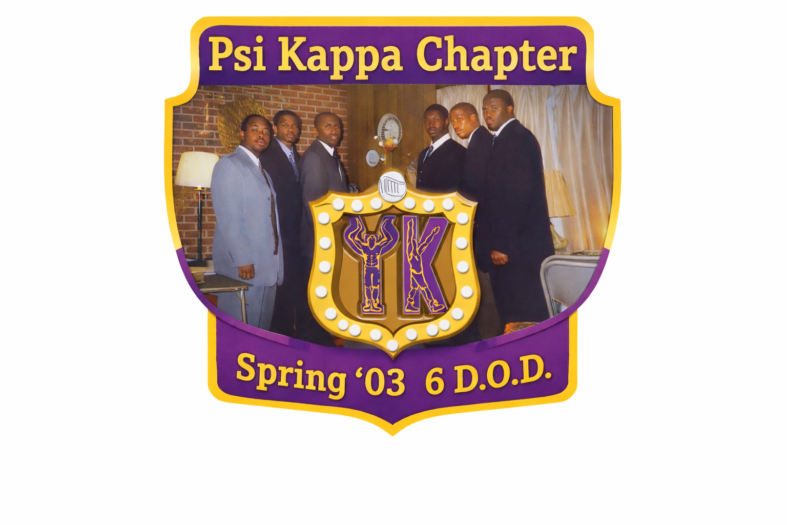 Hole Sponsor - Psi Kappa Chapter Spring '03 6 D.O.D. - Logo