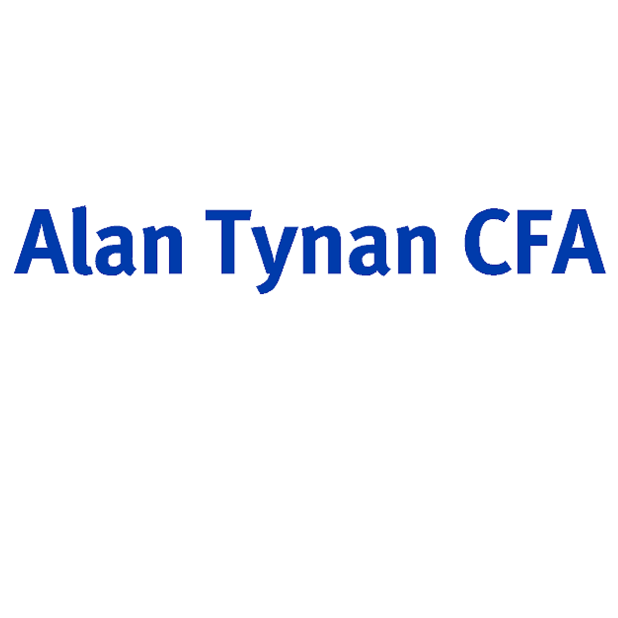Hole-In-One Sponsor - Alan Tynan CFA - Logo