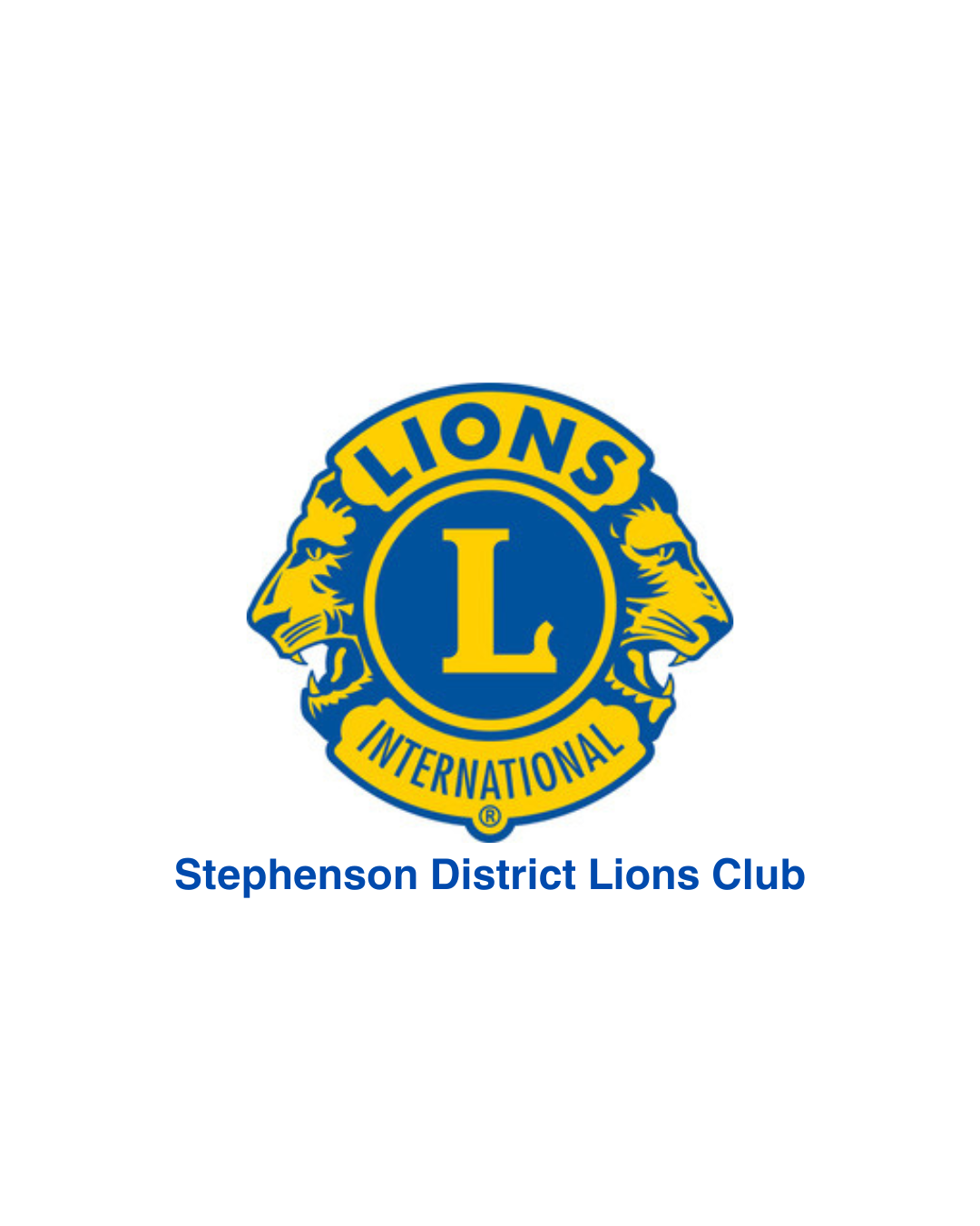Stephenson District Lions Club