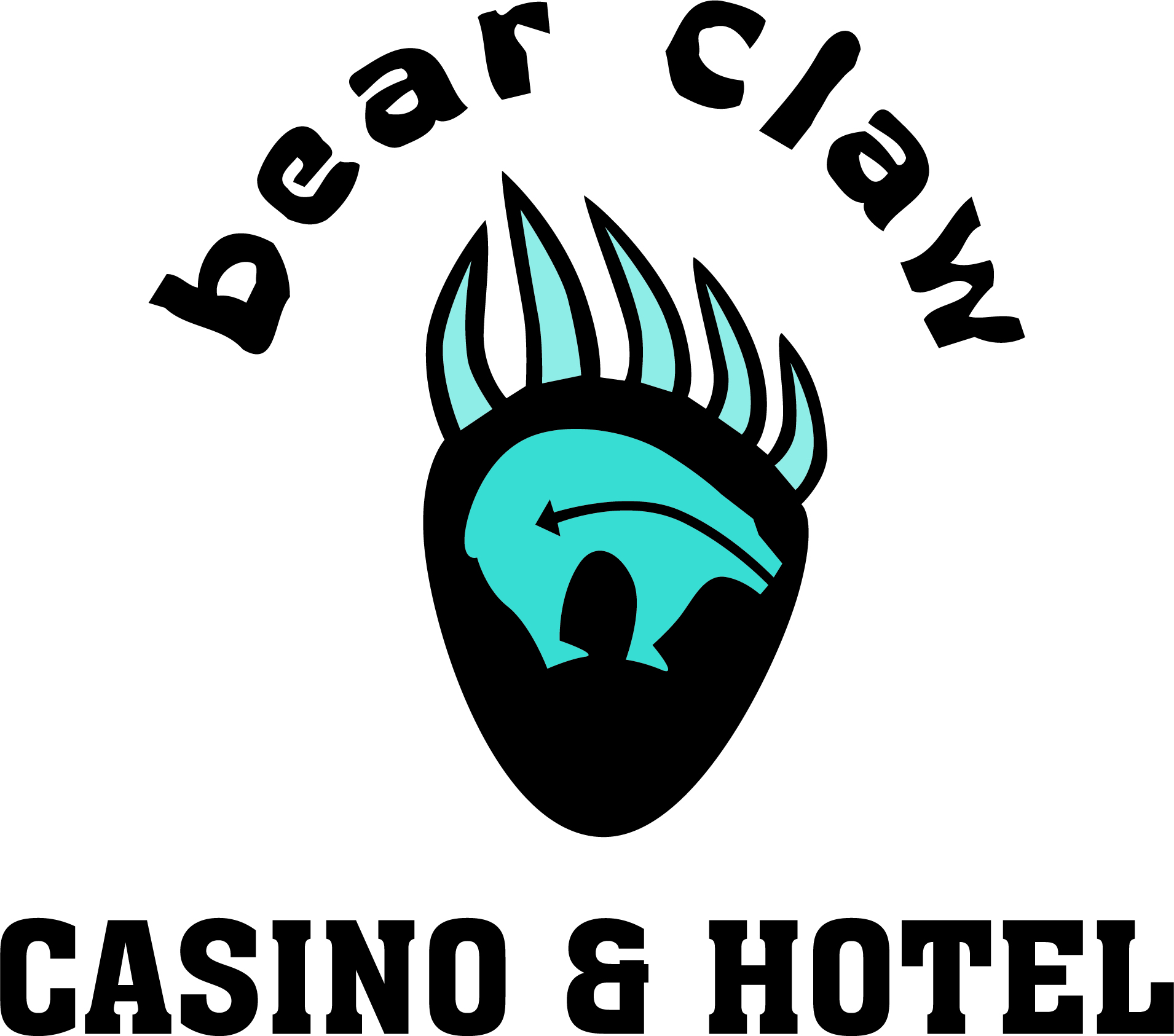 ALUMINUM SPONSOR - BEAR CLAW CASINO & HOTEL - Logo
