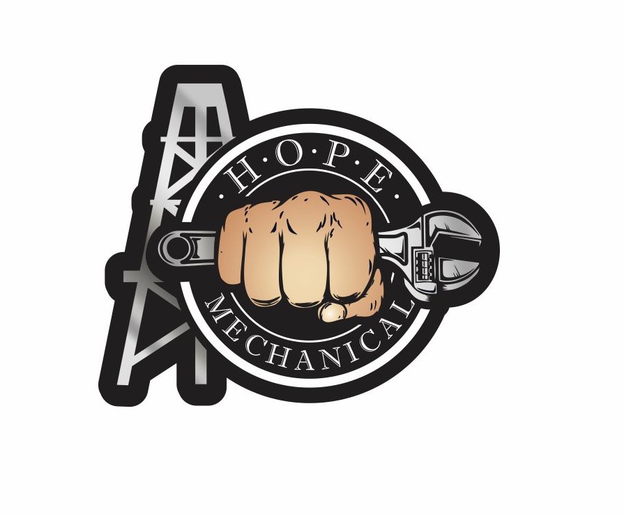 $25,000 HOLE IN 1 SPONSOR - HOPE MECHANICAL - Logo