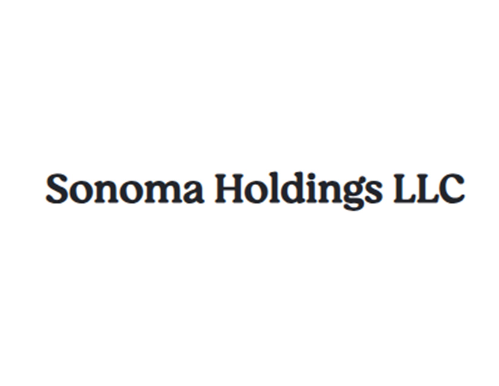 Sonoma Holdings LLC