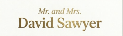 Mr David Sawyer