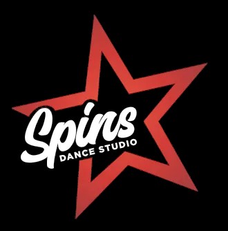 Tee Box - Spins Dance Studio - Logo