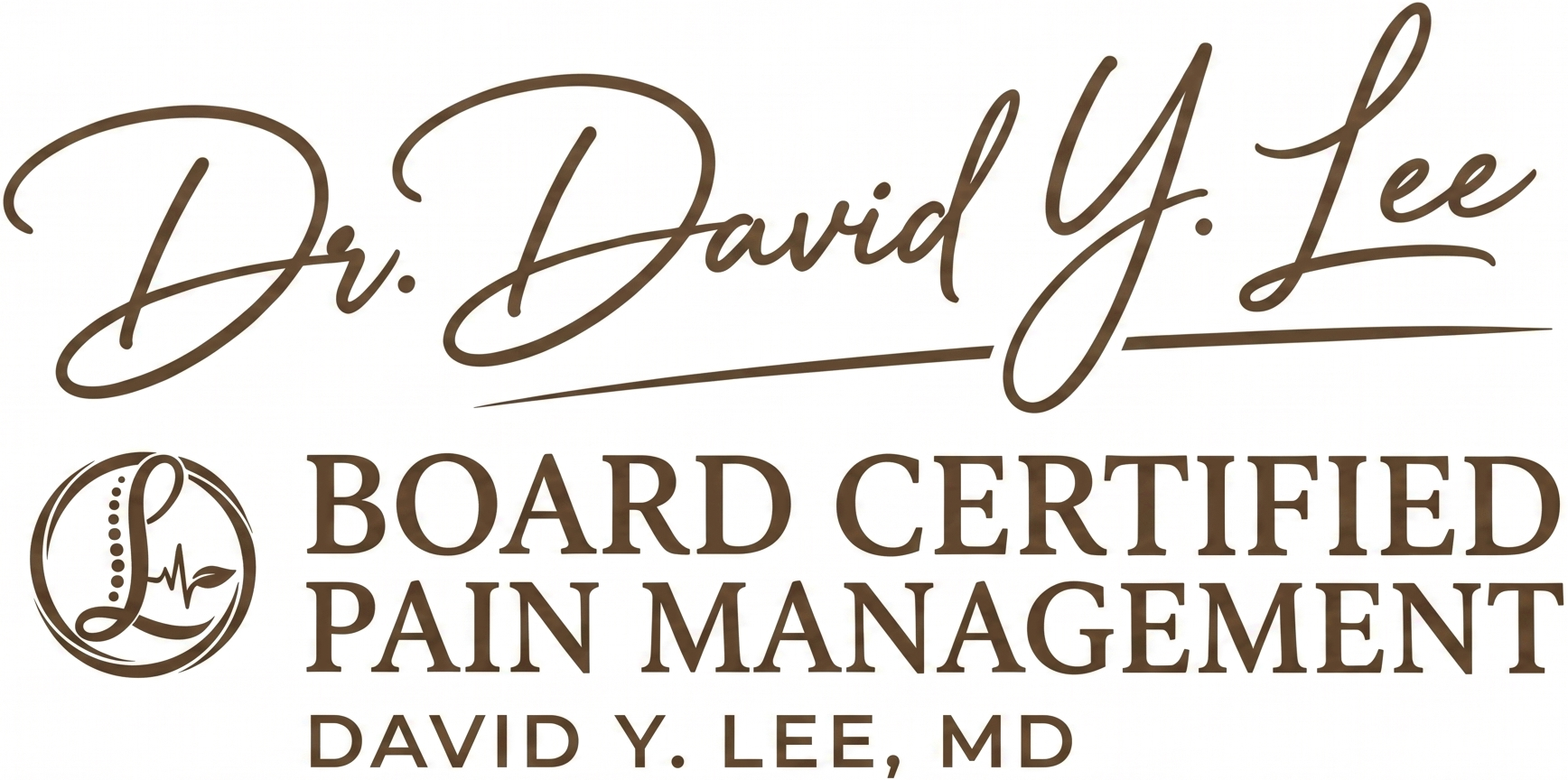 Dr. David Y. Lee, Pain Management