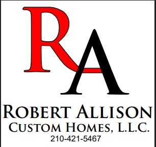 Cart Sign Sponsor - Robert Allison Custom Homes - Logo