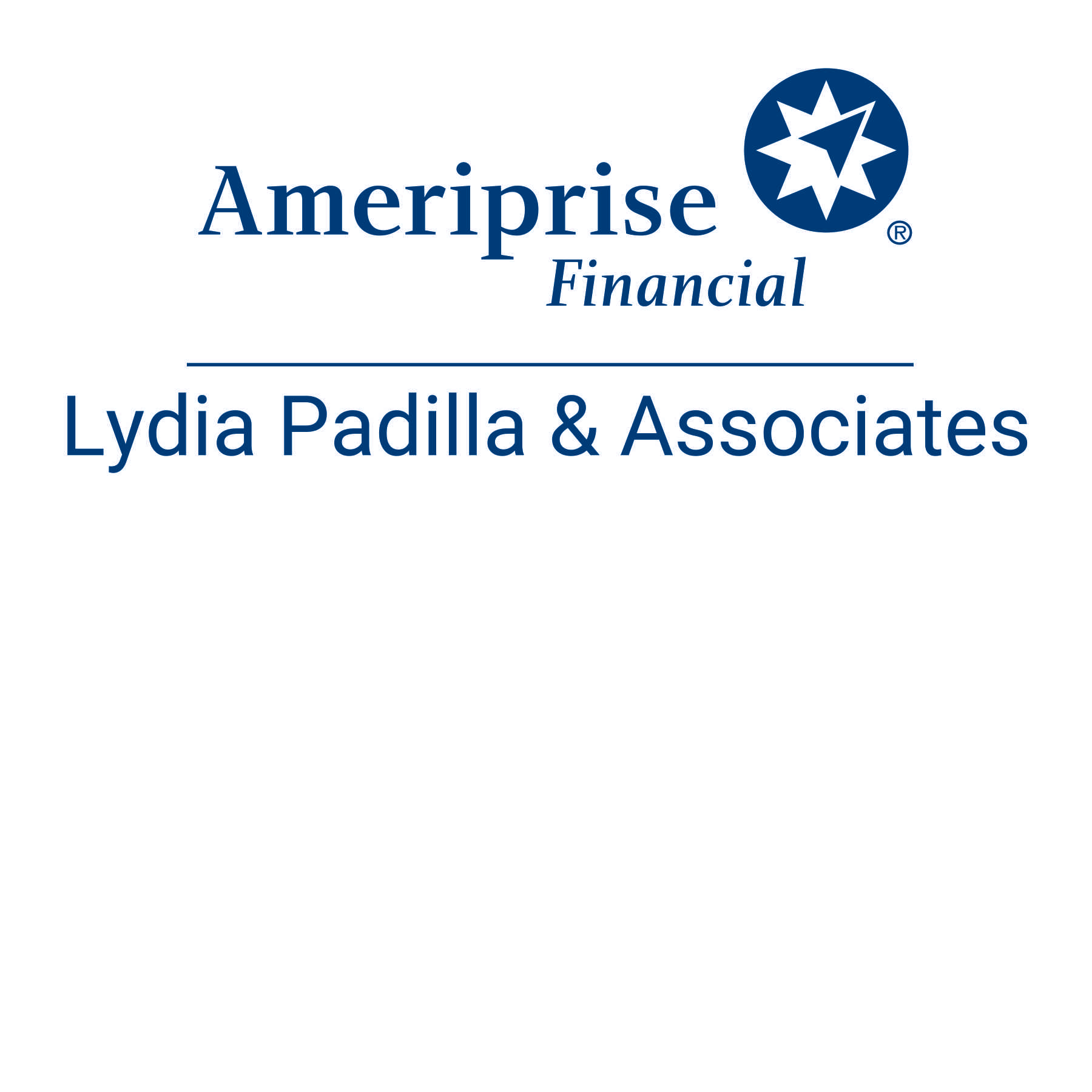Foursome - Team Sponsor - Lydia Padilla & Associates Private Wealth Practice of Ameriprise - Logo