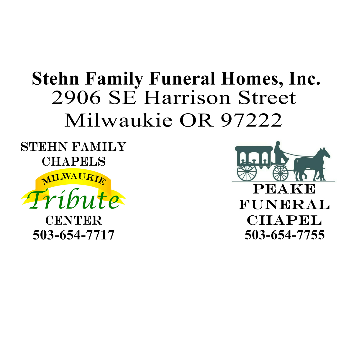 Stehn Family Funeral Homes