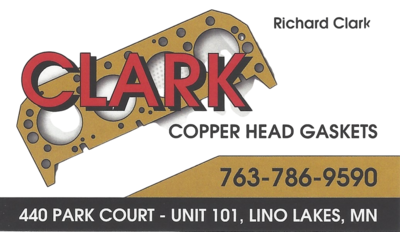 Clark Copper Head Gaskets