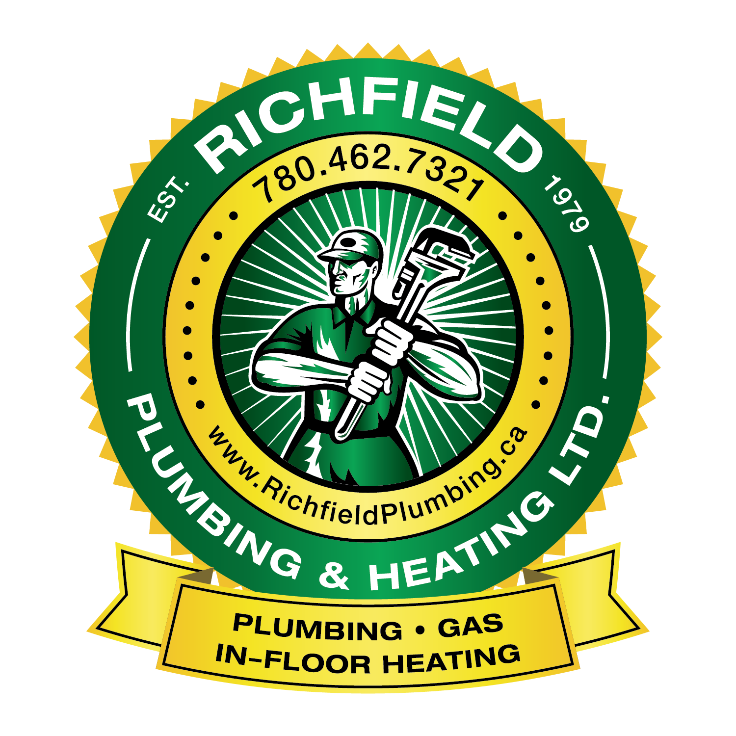 Hole Sponsor - Richfield Plumbing & Heating - Logo