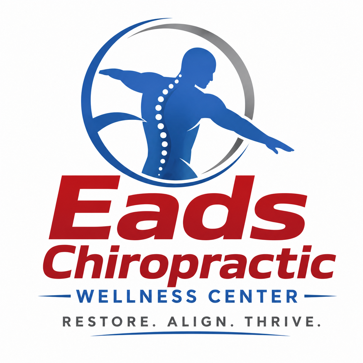 Tee Box Sponsor - Eads Chiropractic Wellness Center - Logo