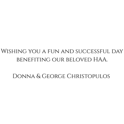 Donna and George Christopulos