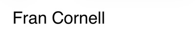 Fran Cornell