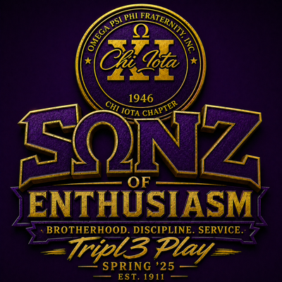 Tee Box Sponsor - Sonz of Enthusiasm - Tripl3 Play  - Logo