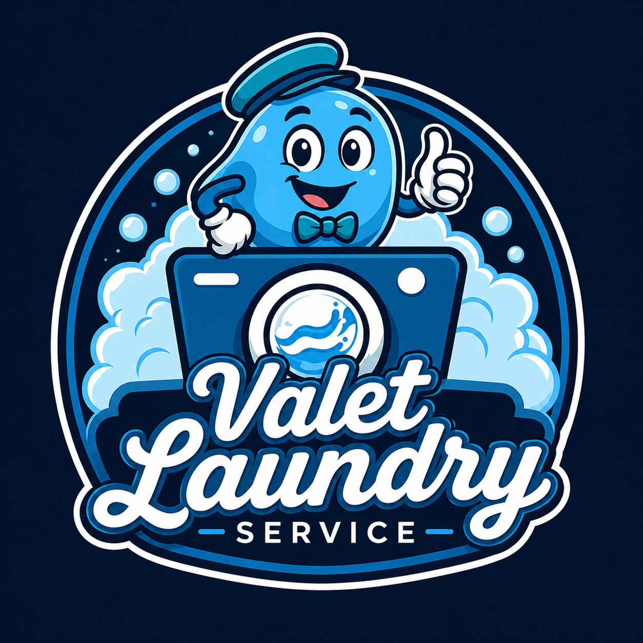 Tee Box Sponsors - Valet Laundry Service - Logo