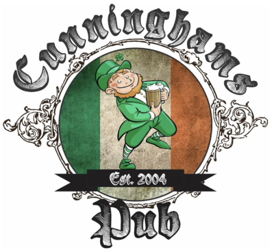 Hole Sponsors - Commanditaires de trou - Cunninghams Pub - Logo