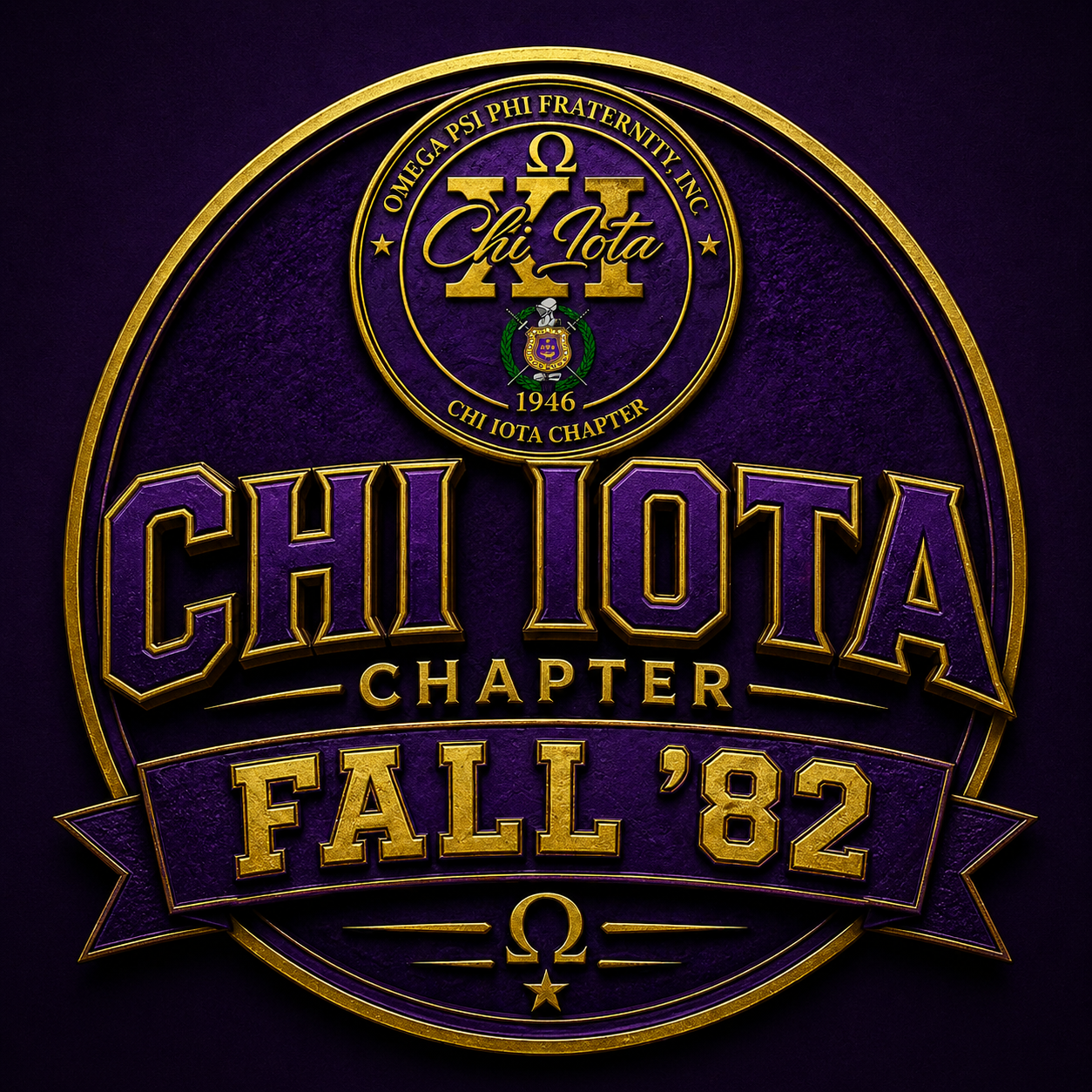 Founders Sponsor - Chi Iota Spring '82 - Logo
