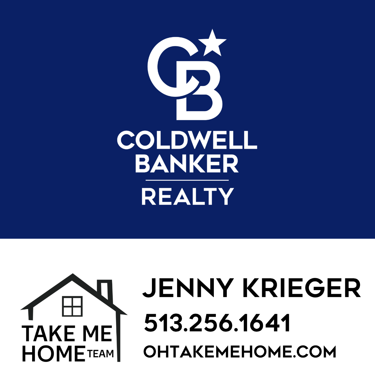 Hole Sponsor - Take Me Home Team- Coldwell Banker - Logo