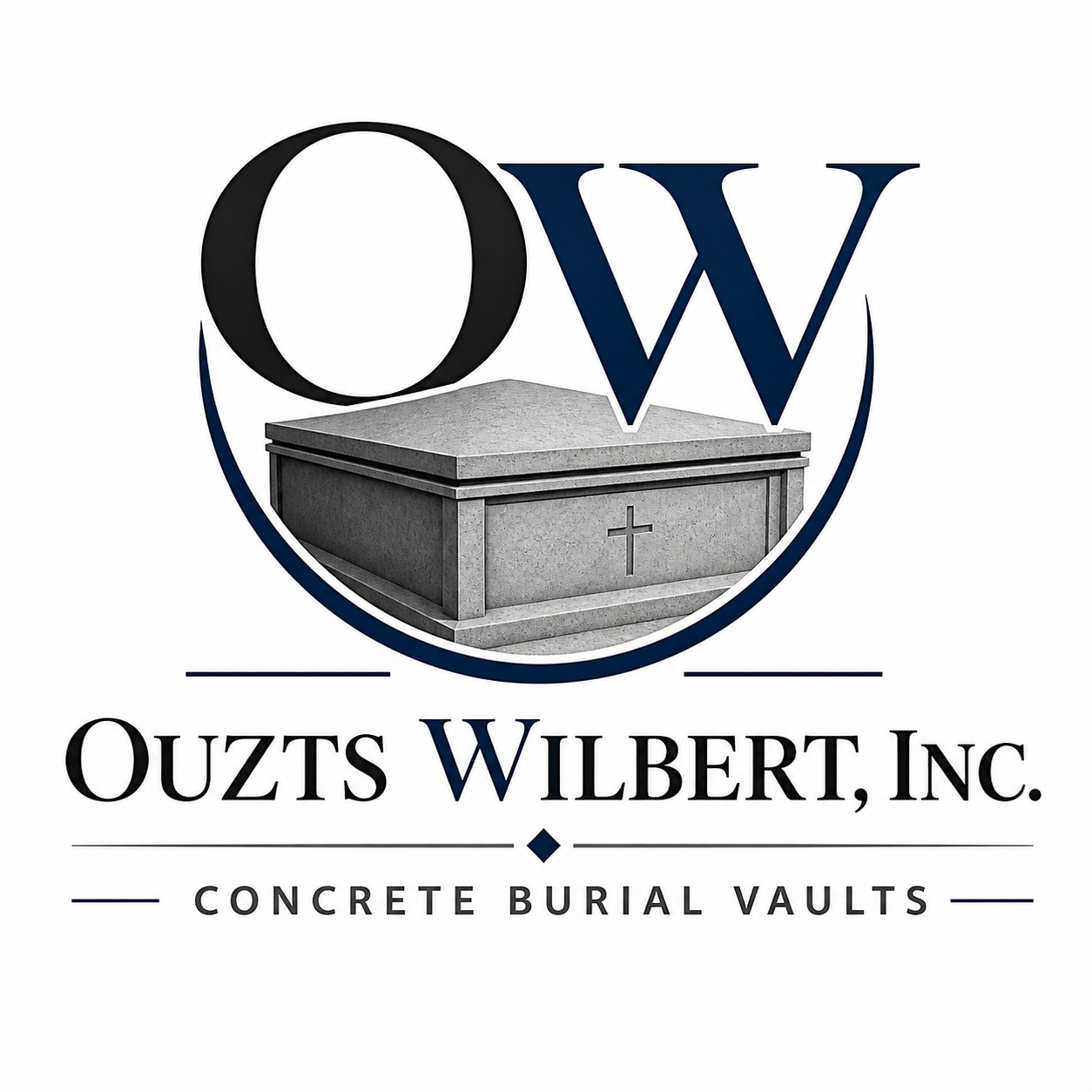 Tee Box Sponsor - Ouzts-Wilbert, Inc. - Logo