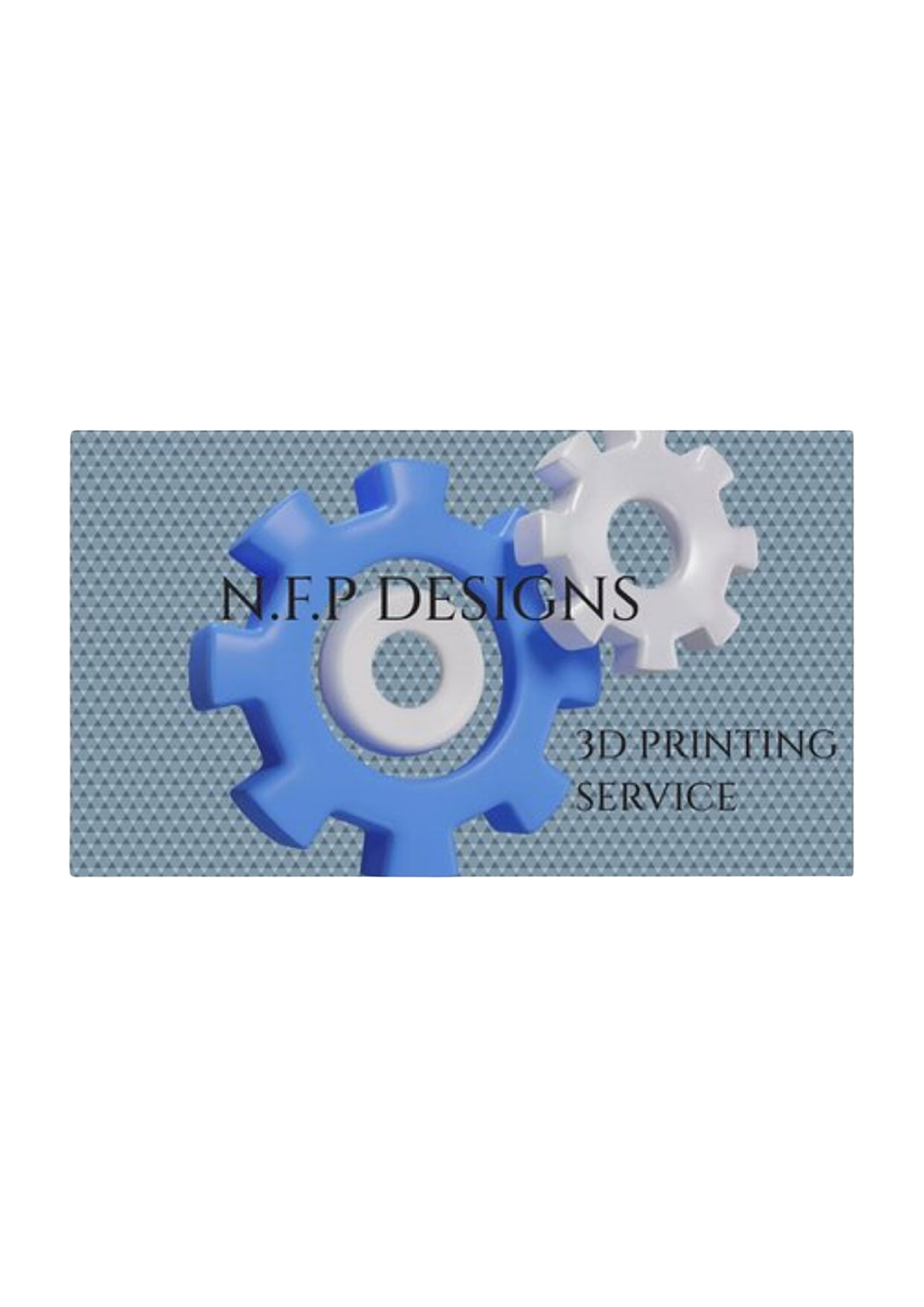 Hole Sponsor - N.F.P Designs - 3D Printing Service - Logo