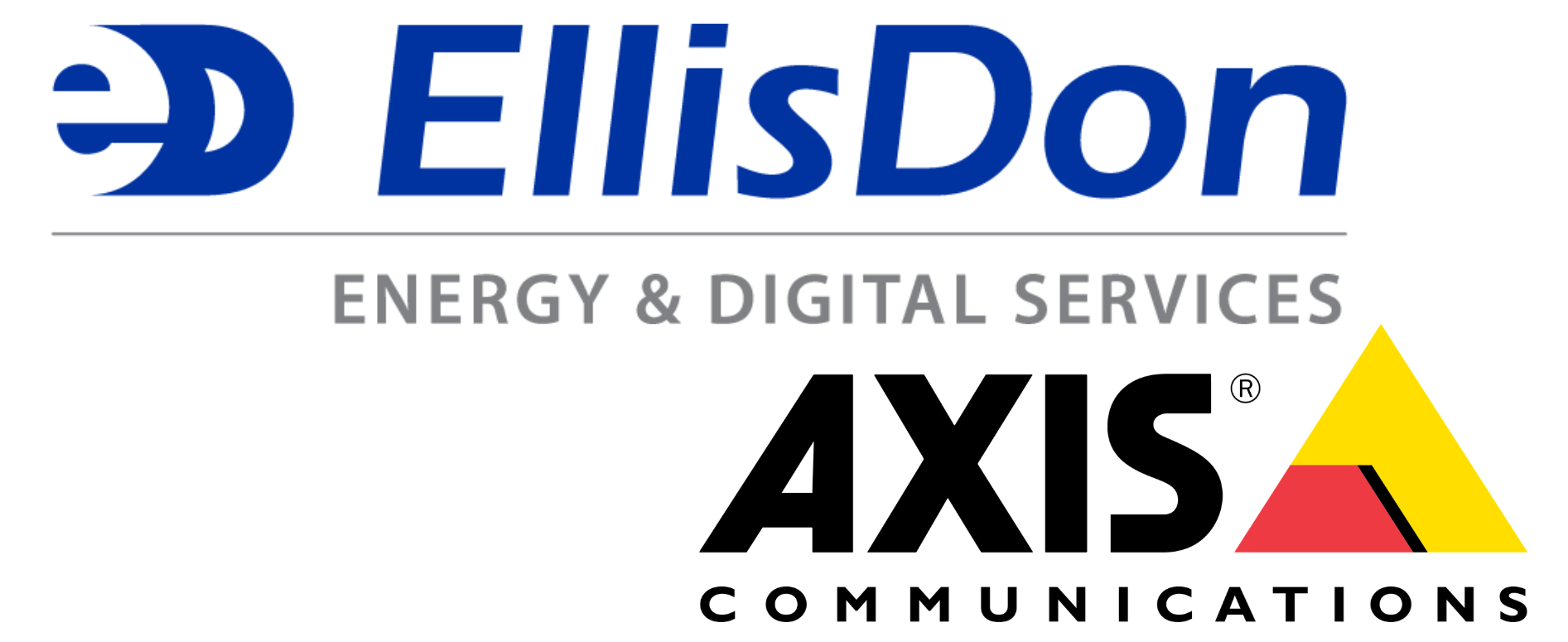 Platinum Sponsor - EllisDon & Axis communications - Logo