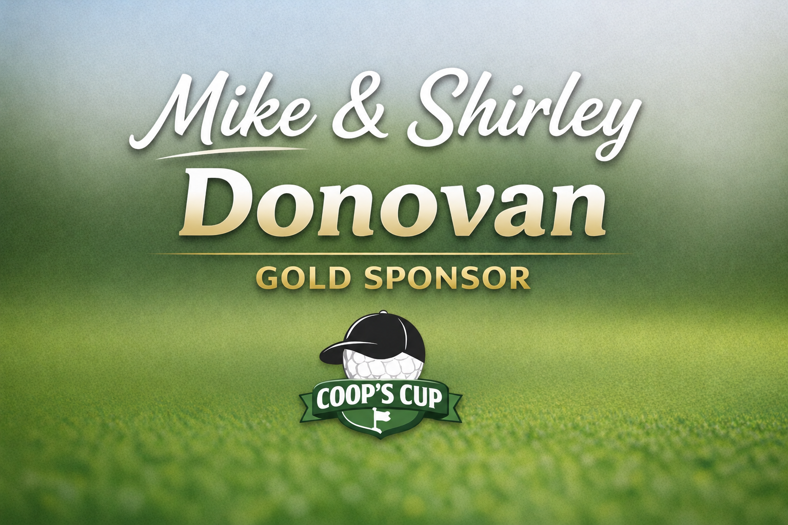 Gold Sponsor - Mike & Shirley Donovan - Logo