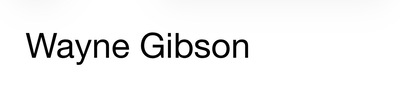 Wayne Gibson